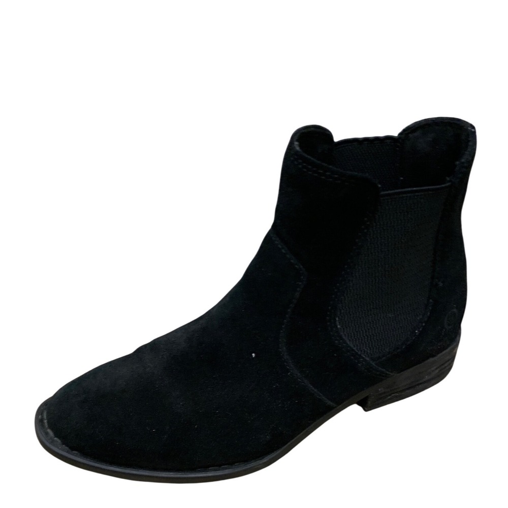 Born Kerri Suede Chelsea Boots 7.5M Minimalist Gorpcore Indie Sleaze Boots